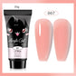Extensión de uñas de gel de color