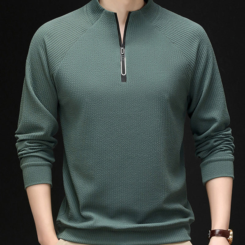 Jersey con cremallera para hombre