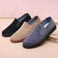 Zapatillas Slip-On transpirables de suela blanda para hombre