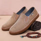 Zapatillas Slip-On transpirables de suela blanda para hombre