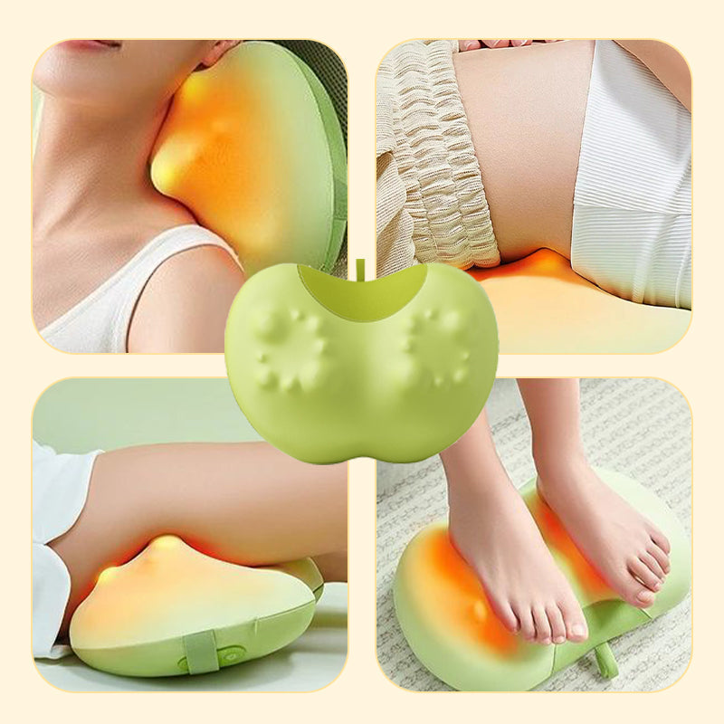 Almohada de masaje amasadora 3D para cuello y espalda con calor