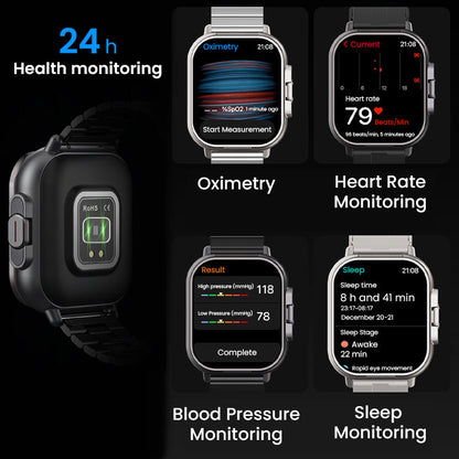 🔥2025 nueva venta caliente🔥 2 en 1 auriculares Bluetooth Smartwatch