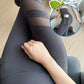 Leggings de malla de cintura alta para mujer con bolsillos