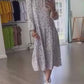 ⏳ ¡Por tiempo limitado 50% de descuento! 💥Vestido casual blanco con estampado de leopardo y bolsillos（Cuanto más compres, mayor será el descuento）
