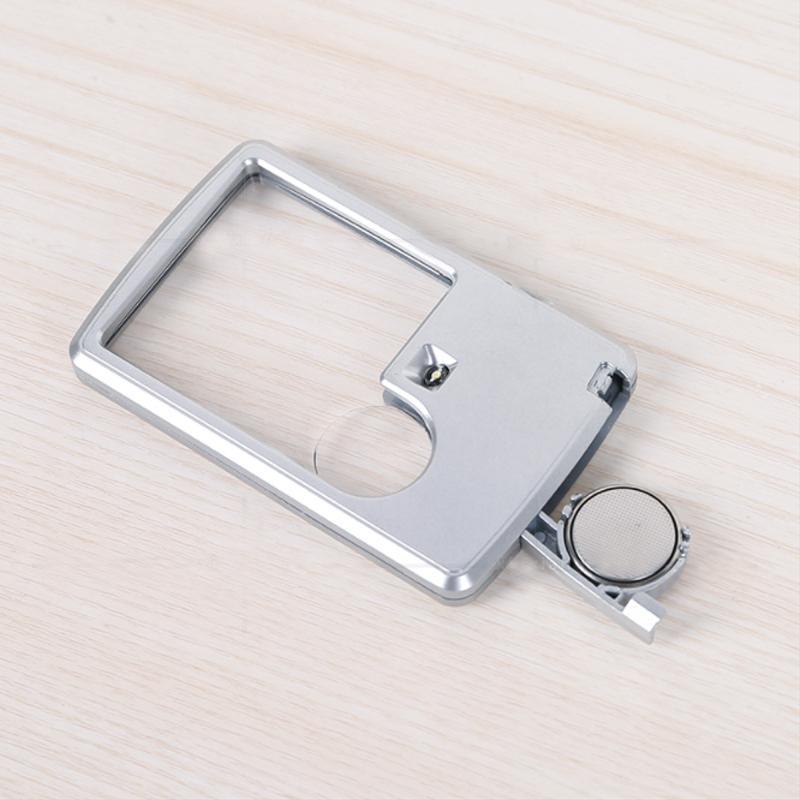 Lupa LED tipo tarjeta para leer