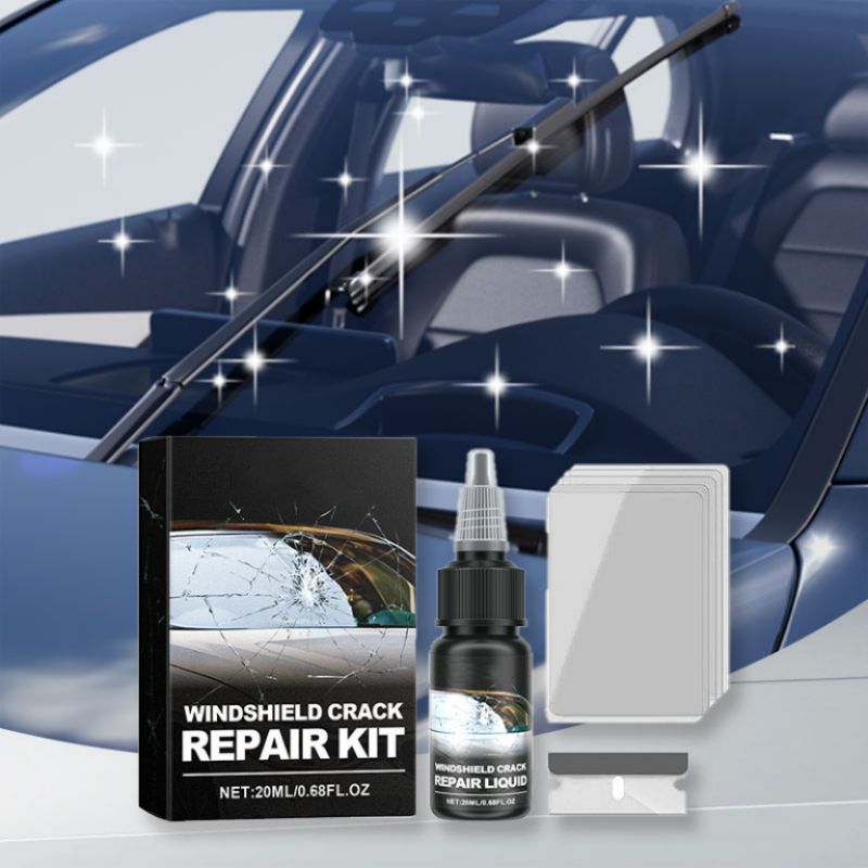 Kit de reparación de grietas en el parabrisas
