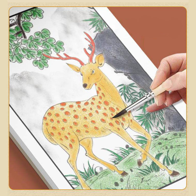 🎨HOT SALE🖼️ Álbum para copiar pintura china y dibujo en blanco