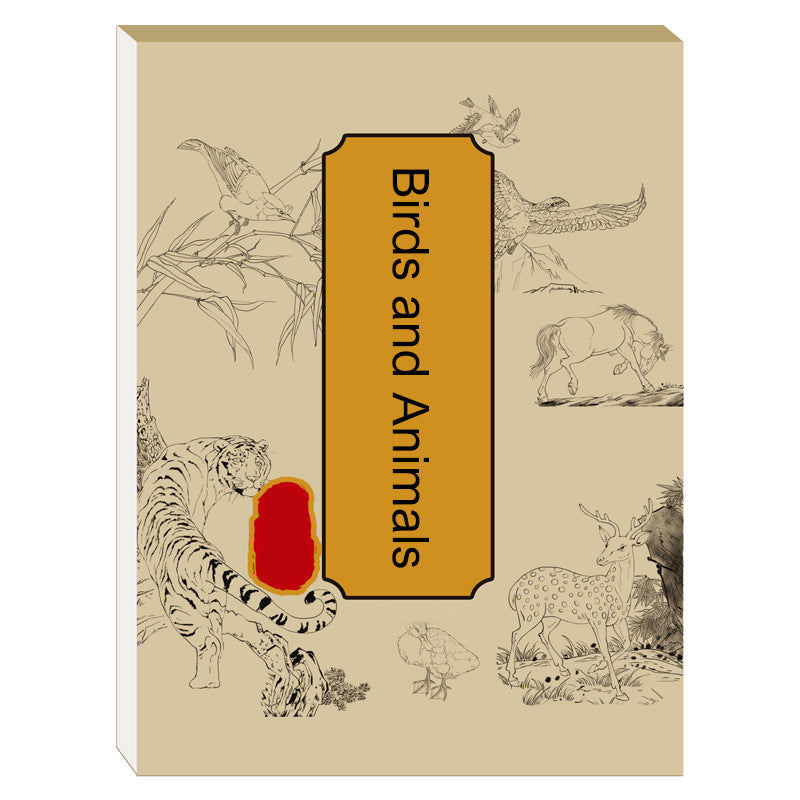 🎨HOT SALE🖼️ Álbum para copiar pintura china y dibujo en blanco