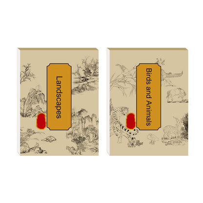🎨HOT SALE🖼️ Álbum para copiar pintura china y dibujo en blanco