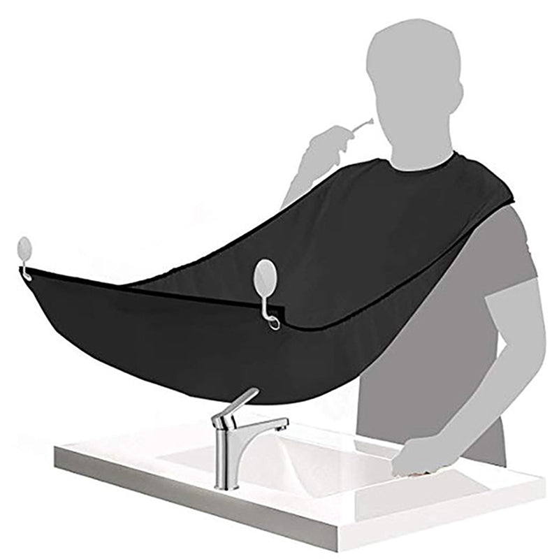 Delantal del hombre con babero para barba para afeitarse