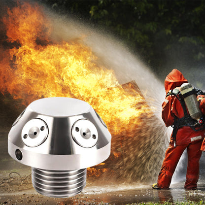 Boquilla de alta presión contra incendios de acero inoxidable