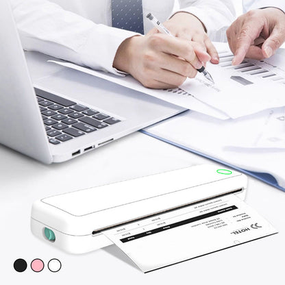 Mini impresora térmica inalámbrica A4 con papel