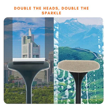 ✨ Rebaja 50% Descuento🔥Herramienta de limpieza de ventanas de doble cabezal