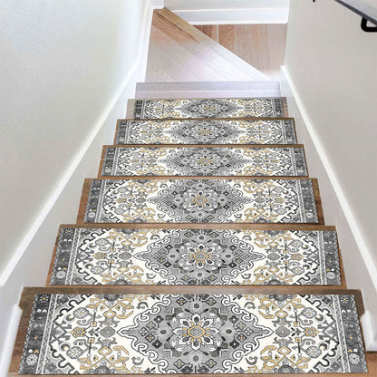 Alfombrillas de escalera autoadhesivas antideslizantes y silenciosas