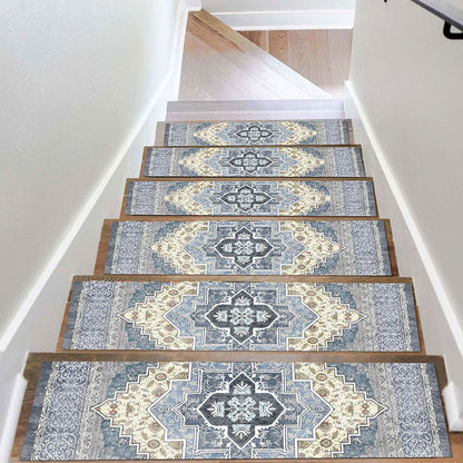 Alfombrillas de escalera autoadhesivas antideslizantes y silenciosas