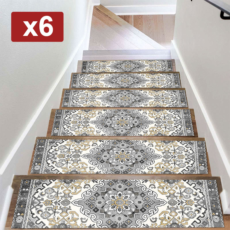 Alfombrillas de escalera autoadhesivas antideslizantes y silenciosas