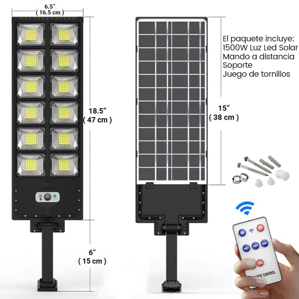 1500W Luz Led Solar