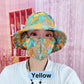 Mother's Day limited time 50% discount! 💥 Floral Large Brimmed Sun Hat with Mouthpiece