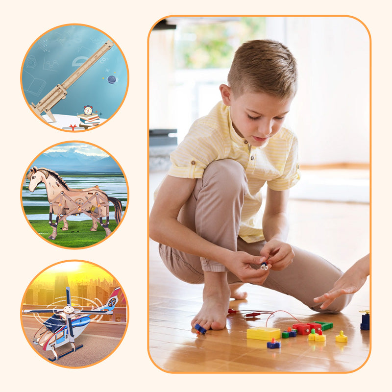 🚀 Experimento científico bricolaje para niños Juguetes creativos🌍