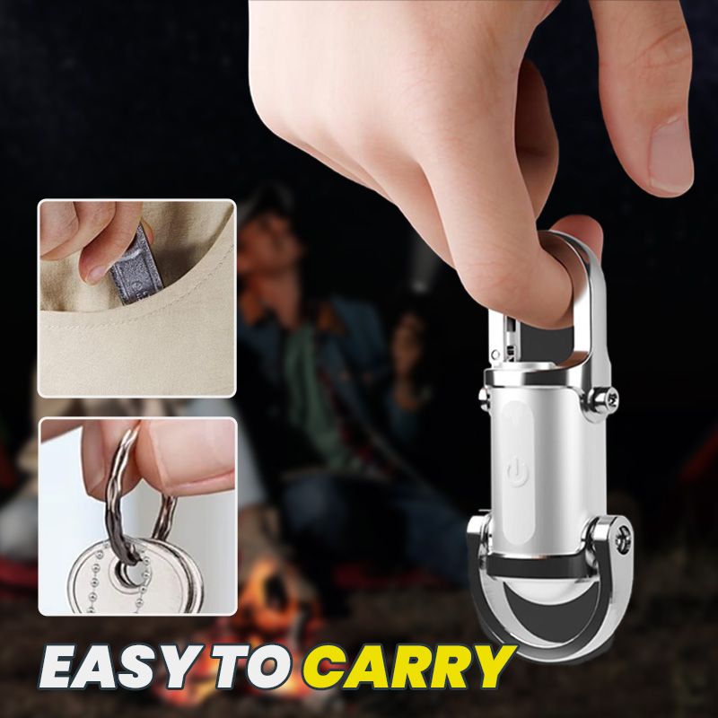 Linterna Mini de Llavero Súper Brillante 1200 Lúmenes Impermeable