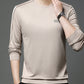 Sudadera casual de manga larga y cuello redondo para hombre