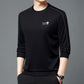Sudadera casual de manga larga y cuello redondo para hombre