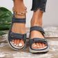 Sandalias de cuña con velcro para mujer🔥Compre 2 envío gratis🔥