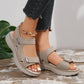 Sandalias de cuña con velcro para mujer🔥Compre 2 envío gratis🔥