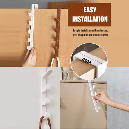 Space-Saving Over-the-Door Hooks
