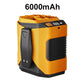Ventilador de cintura multifunción de 6000mAh con 100 velocidades y lintern