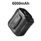 Ventilador de cintura multifunción de 6000mAh con 100 velocidades y lintern