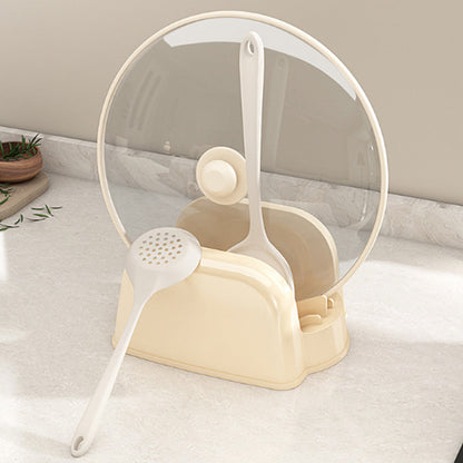 Estantería Multifuncional para Tapas de Sartenes de Cocina