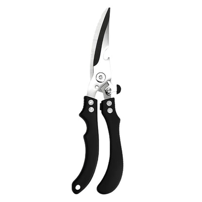 Tijeras de cocina de acero inoxidable multifuncionales y seguras