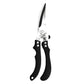 Tijeras de cocina de acero inoxidable multifuncionales y seguras