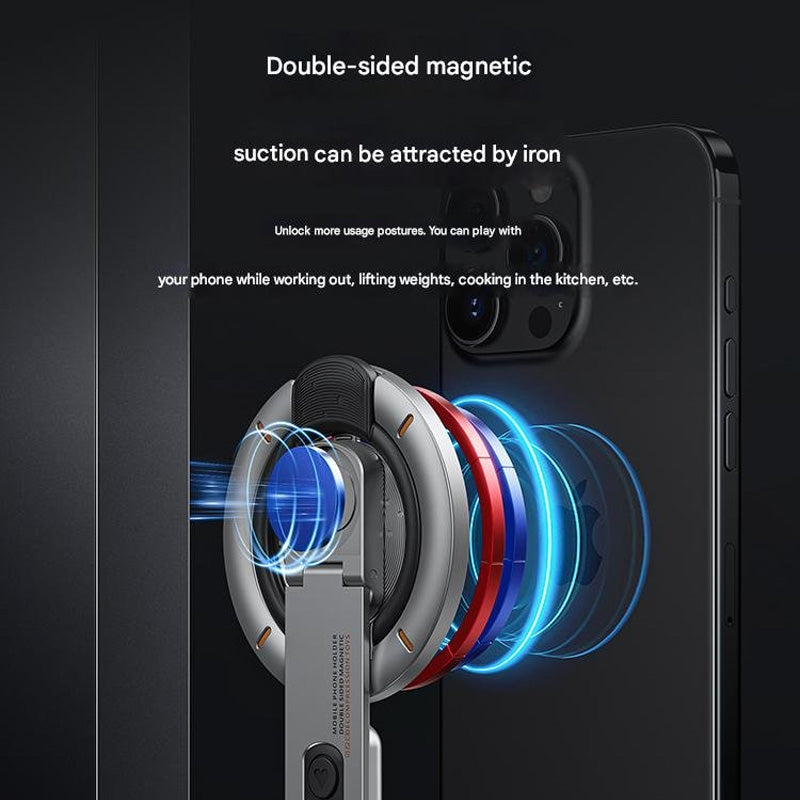 Double-Sided Magnetic Mobile Phone Ring Buckle Bracket
