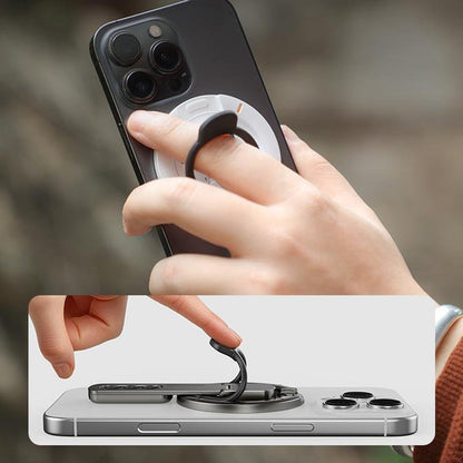 Double-Sided Magnetic Mobile Phone Ring Buckle Bracket