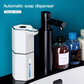 Dispensador automático de espuma de jabón recargable
