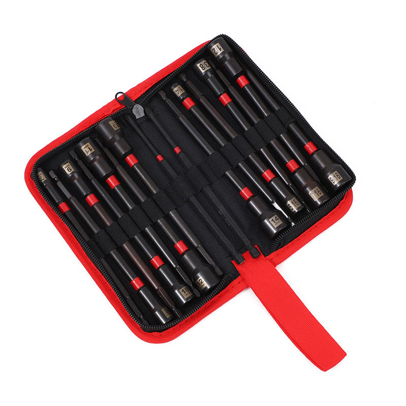 16PCS Juego de destornilladores magnéticos portátiles y duraderos