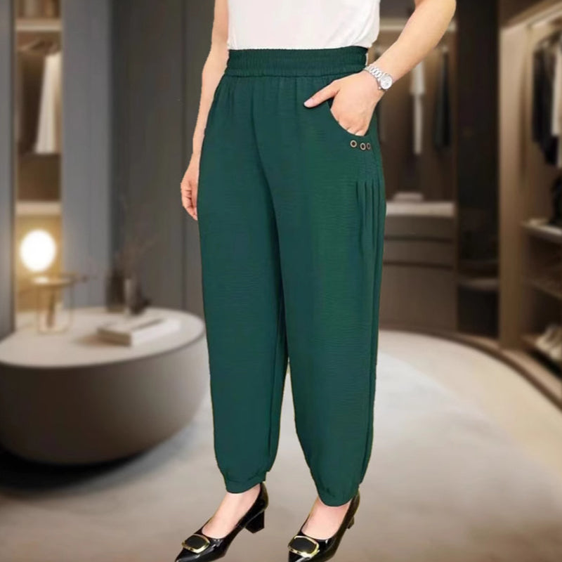 Pantalones sueltos transpirables para mujer