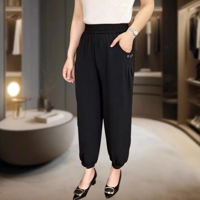 Pantalones sueltos transpirables para mujer