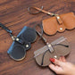 Bolsa para gafas de sol de piel suave