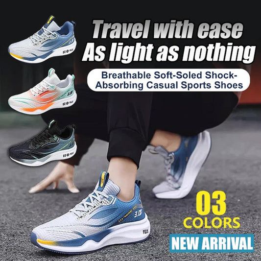 Zapatillas Deportivas Casuales Transpirables con Suela Suave y Amortiguación de Aire