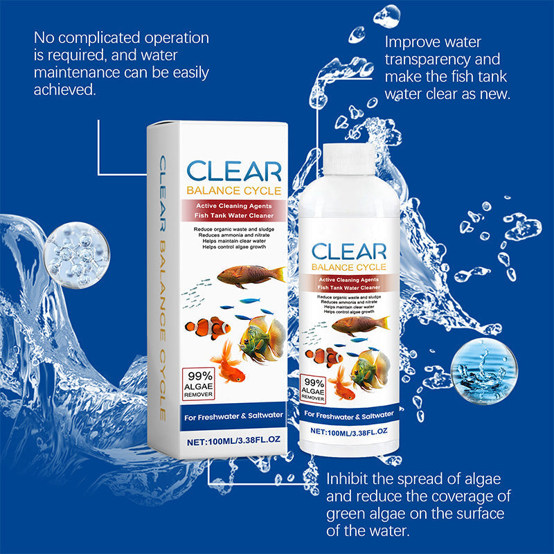 Potente limpiador de agua para peceras
