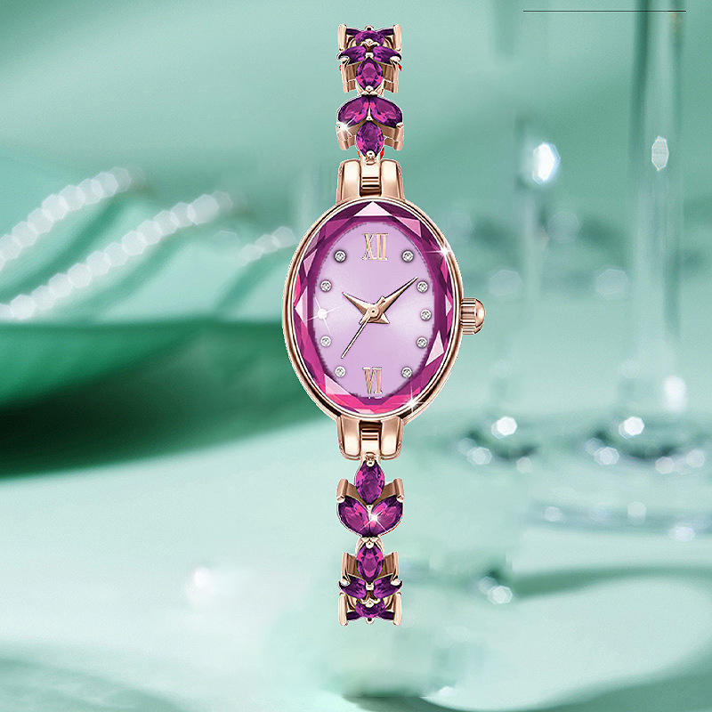 Elegante Reloj de Cuarzo Resistente al Agua para Mujer