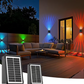 ⏳Time-limited Special⌛ Foco decorativo de pared solar de 4 LED impermeable para exteriores