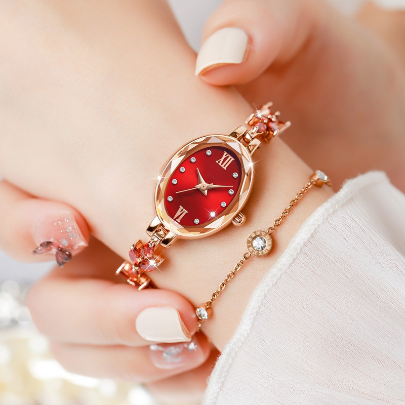 Elegante Reloj de Cuarzo Resistente al Agua para Mujer