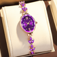 Elegante Reloj de Cuarzo Resistente al Agua para Mujer