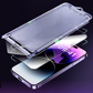 Protector de pantalla HD para iPhone Series - Instalación con eliminación automática de polvo