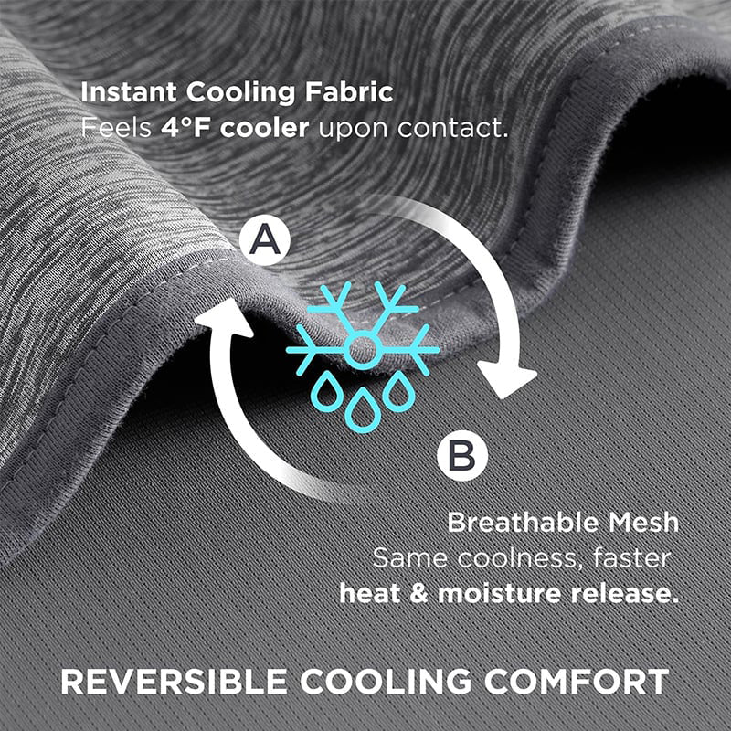 Manta refrescante para quienes duermen con calor🛏️