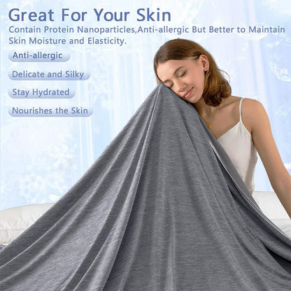 Manta refrescante para quienes duermen con calor🛏️